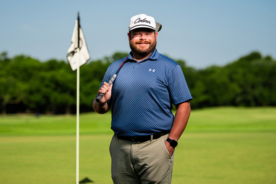 Cooper Schoolcraft has been named Collin College's golf coach. Schoolcraft is building the college's first-ever golf team. 
